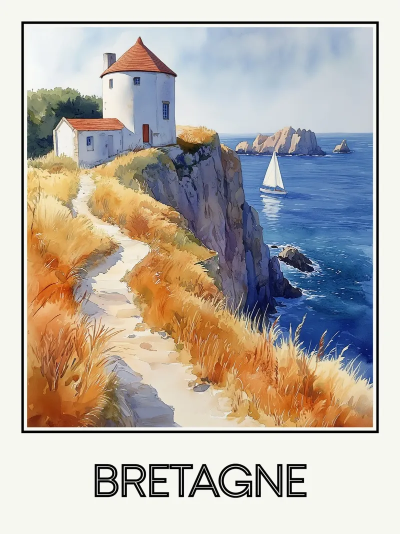 Bretagna carta hahnemühle da Frame the World