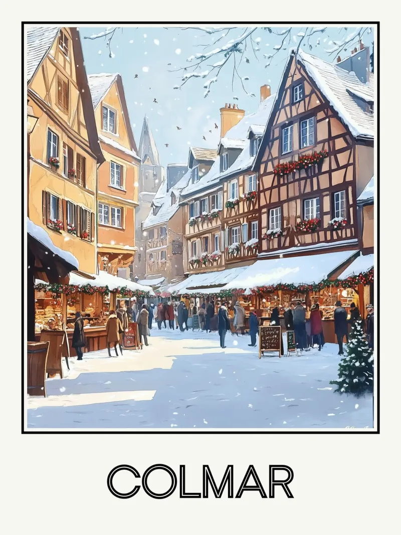 Colmar poster da Frame the World