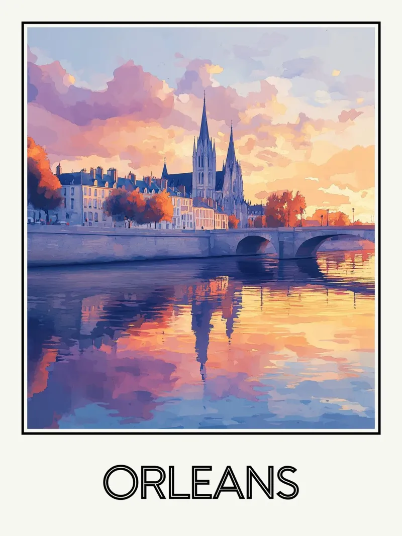 Orléans carta hahnemühle da Frame the World
