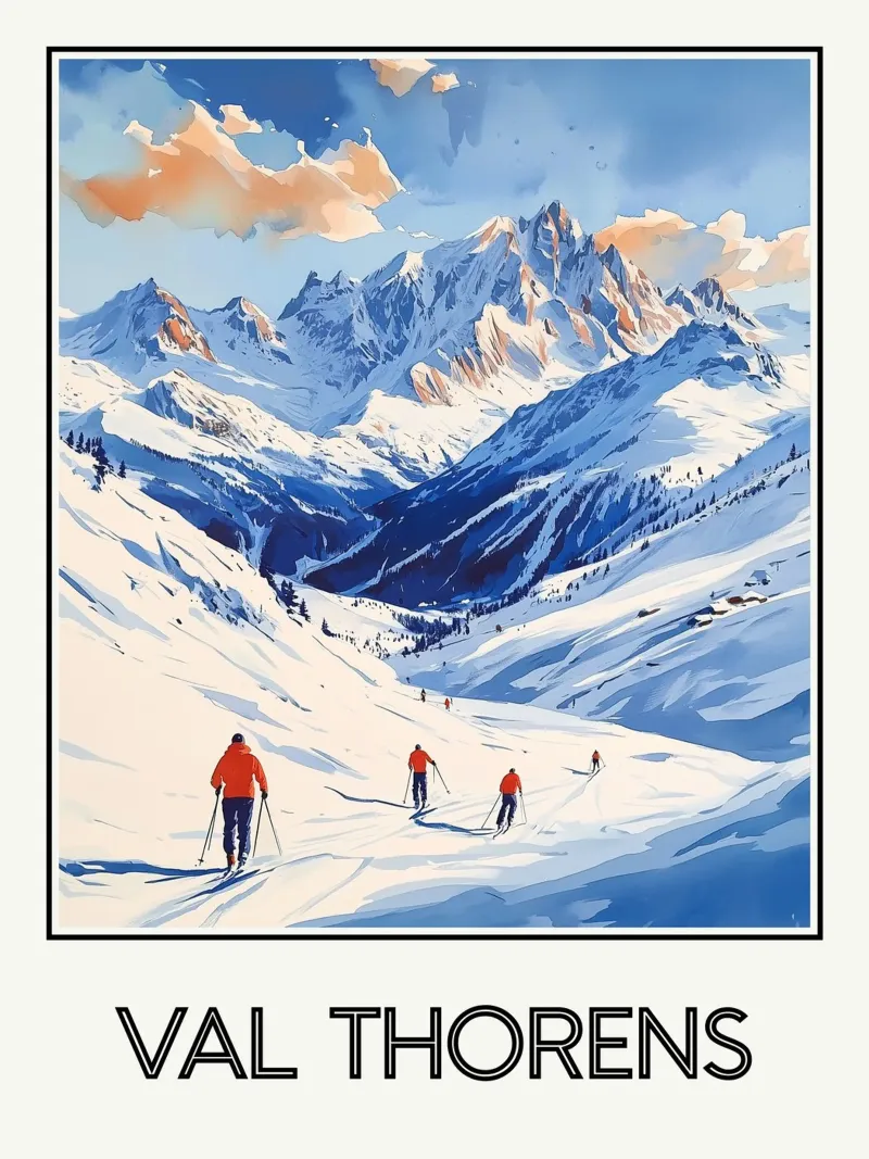 Val Thorens plexiglass da Frame the World