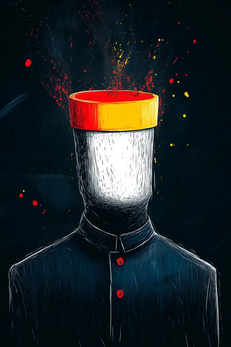 Empty thoughts hahnemühle by melipo-art