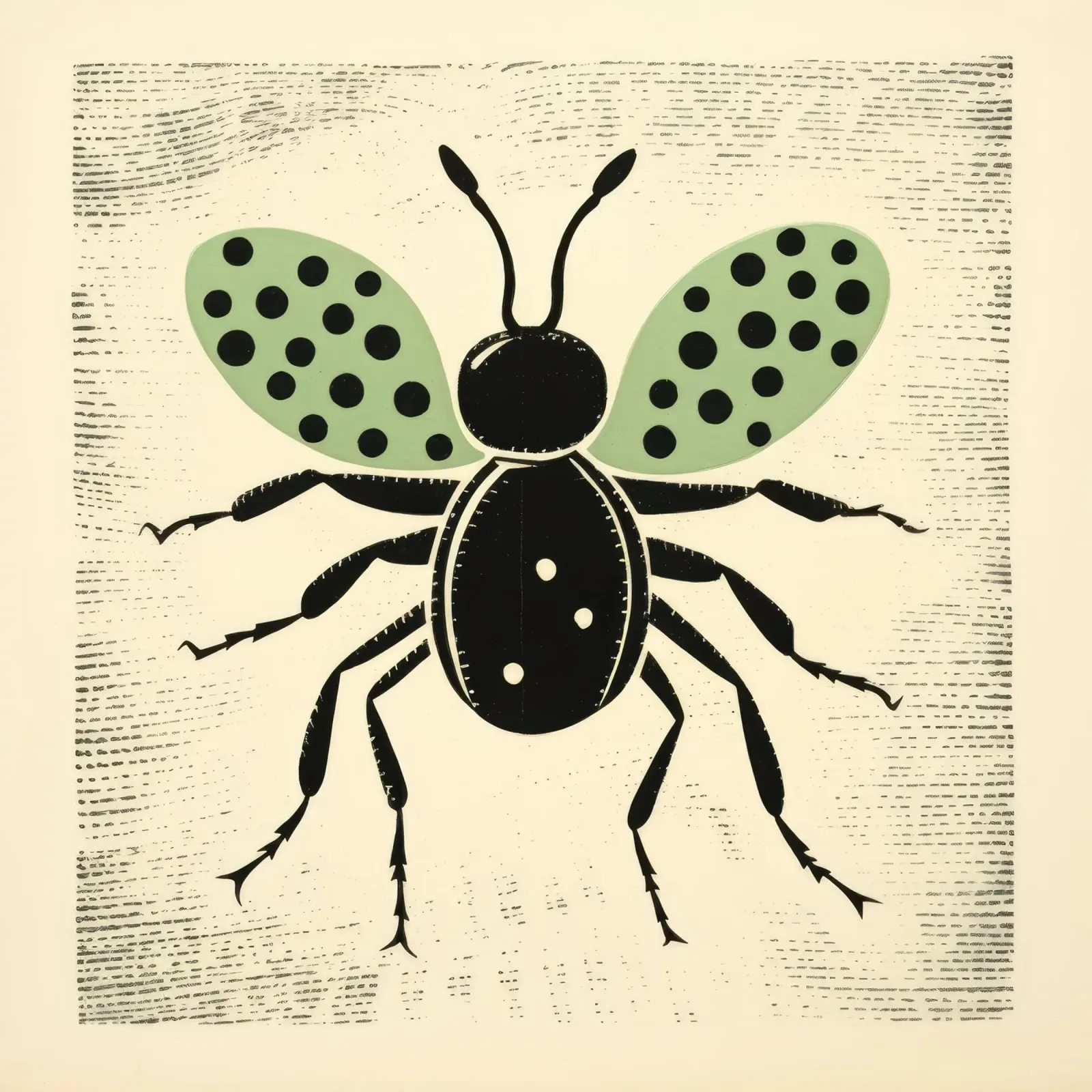 Formica verde 2 pellicola backlit da Minimal Animal Art