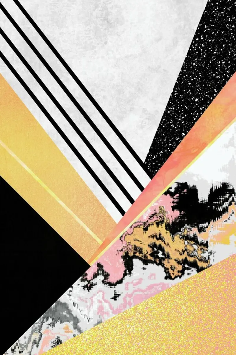 Geometric Summer carta hahnemühle da Elisabeth Fredriksson