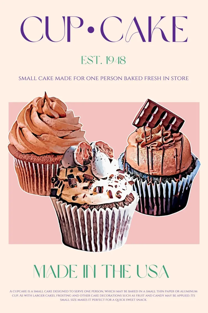Cupcake Print hahnemühle de KOKRPrints