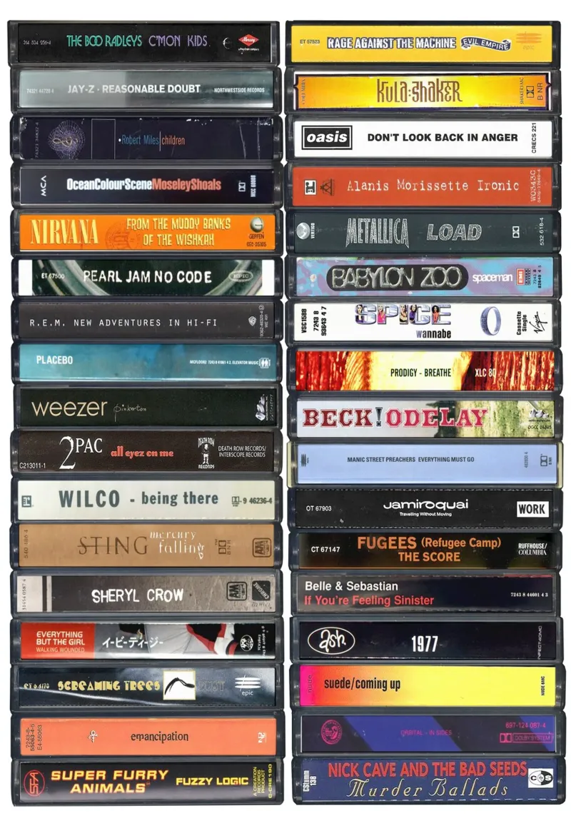 Regalo per il 29° compleanno - Musica dal 1996 poster da MrMustardPrints