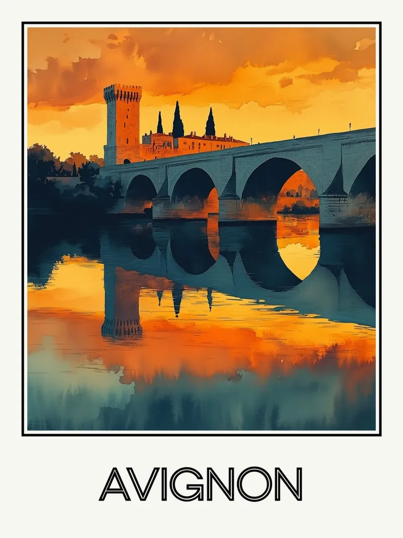 Avignon metacrilato de Frame the World