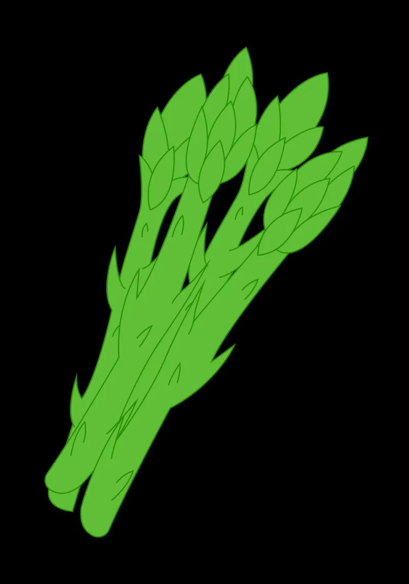 Asparagus pellicola backlit da LisaArtes