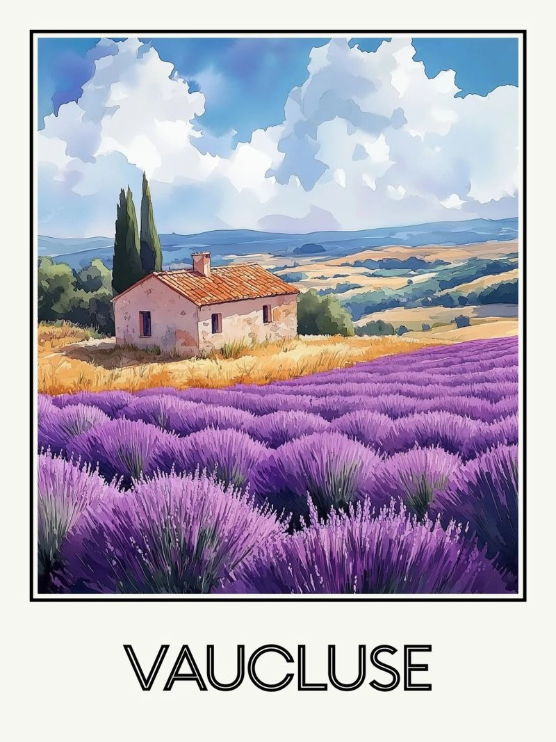 Vaucluse Leinwand von Frame the World