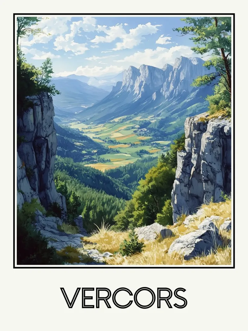 Vercors poster da Frame the World