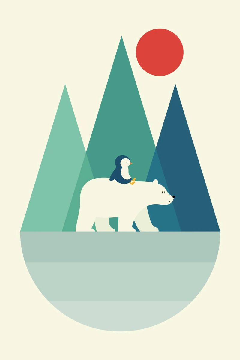 Sie tragen Poster von Andy Westface