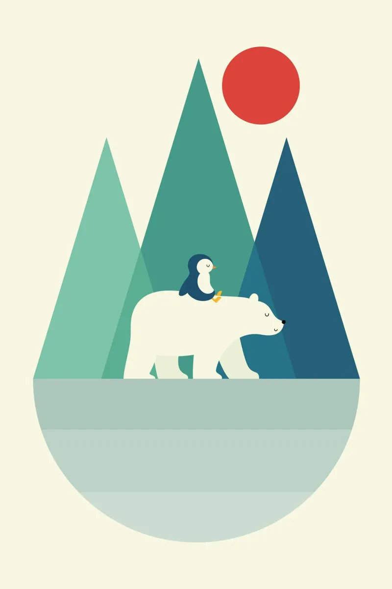 Orso Tu pellicola backlit da Andy Westface