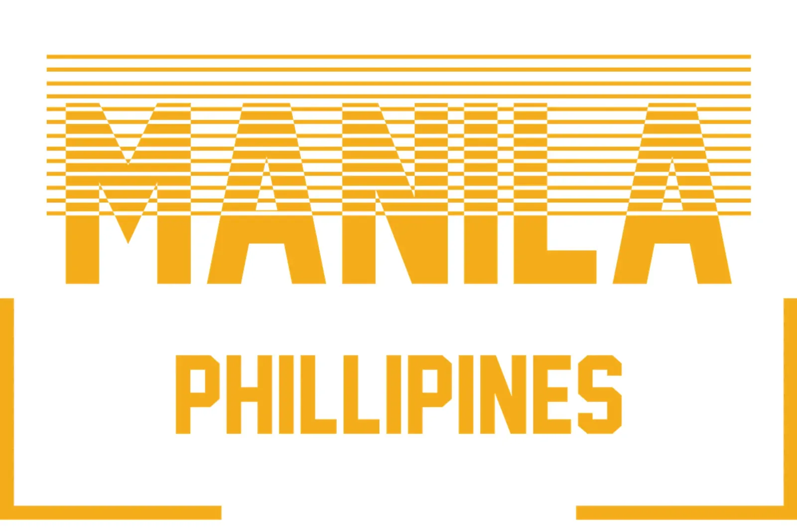 Manila-Fillipine design artistico classico poster con telaio in legno da rivariahill