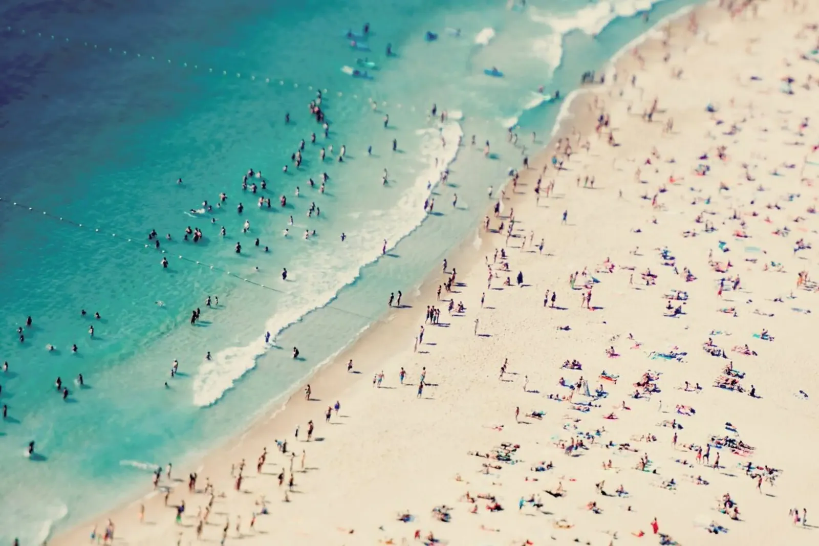 Beach Fun pellicola backlit da Ingrid Beddoes