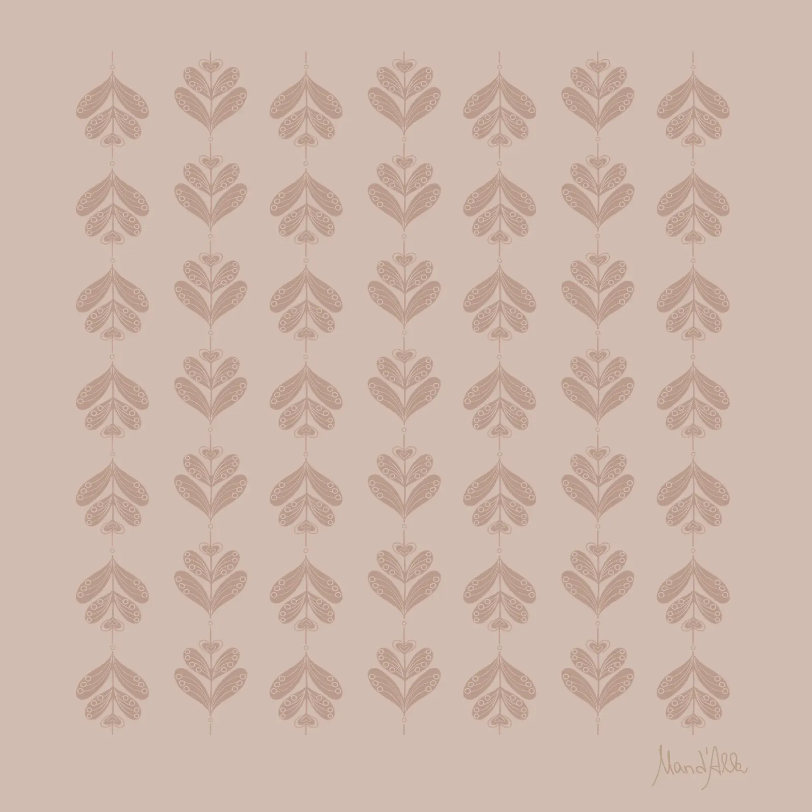 Neutral flow pellicola backlit da Mandalla Pattern