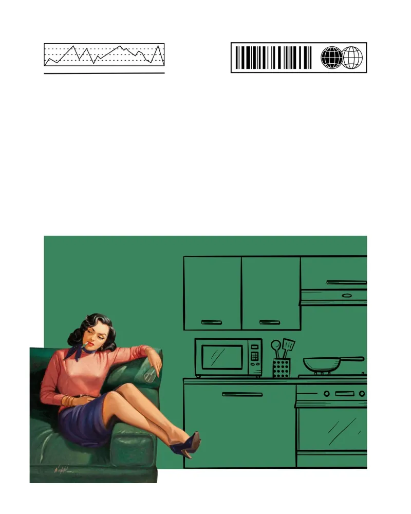 MODERN MELANCHOLIE poster con telaio in legno da Einfach Uebel