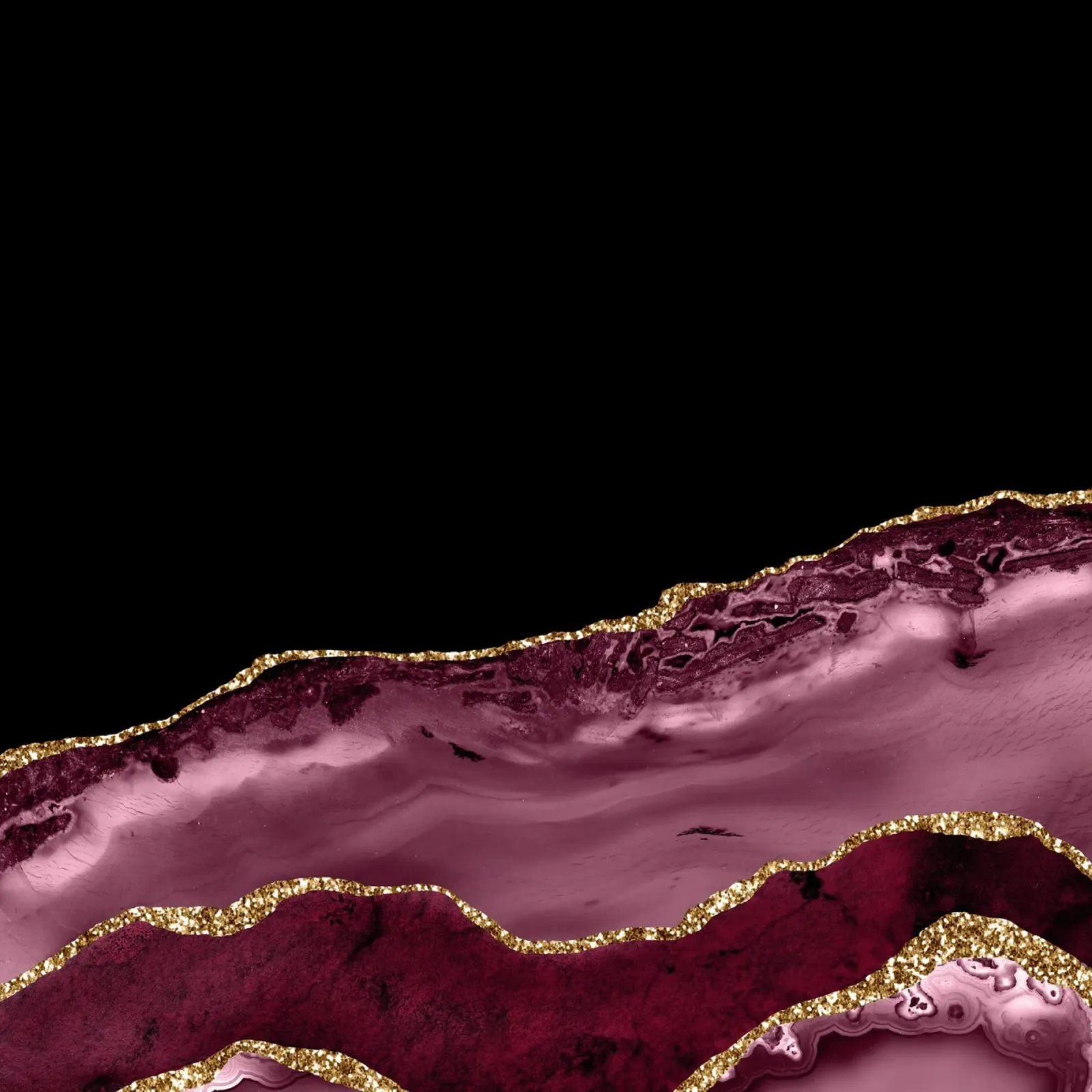 Texture agata bordeaux e oro 17 carta hahnemühle da Gemstone Textures