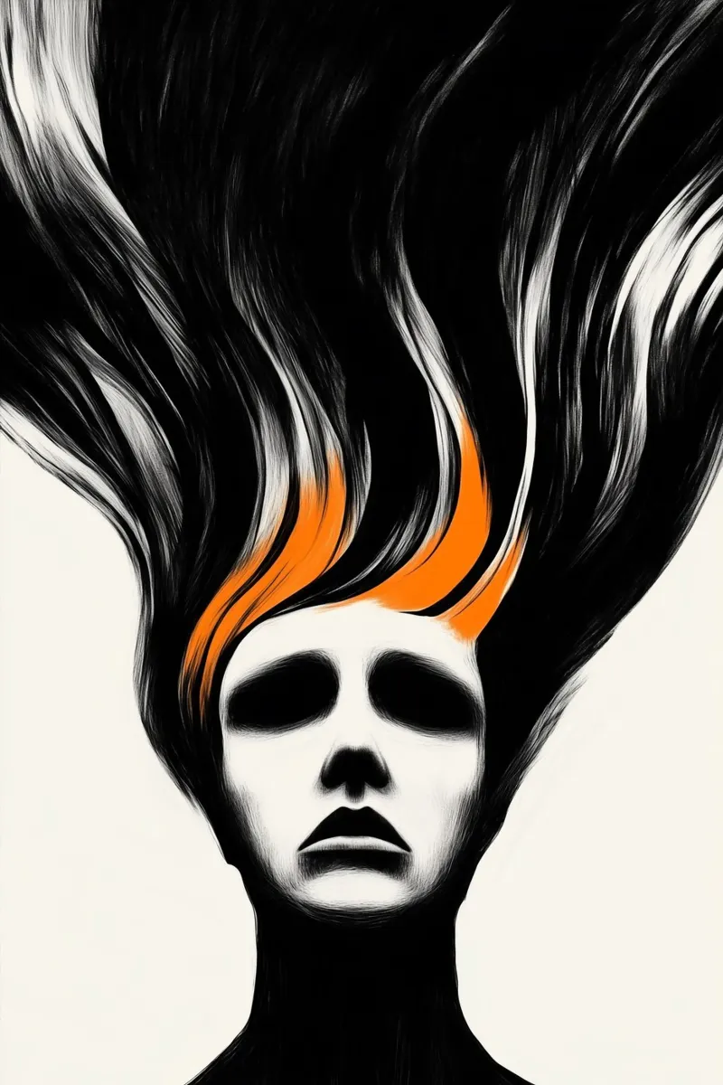 Silent Lost Soul canvas by melipo-art