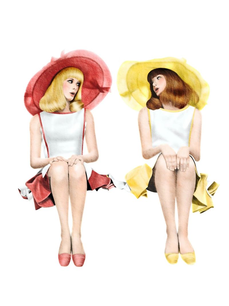 The Young Girls of Rochefort Poster von heiyoum