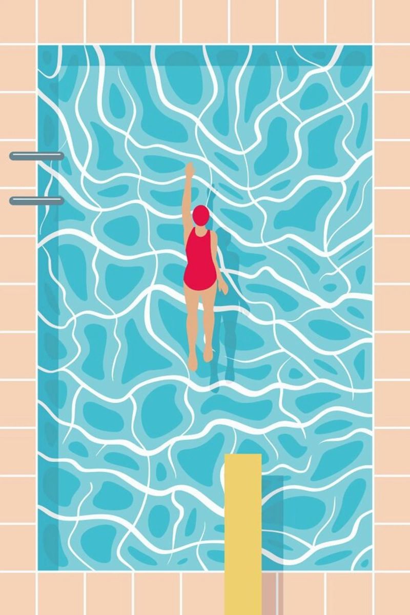 Pool poster by BLAEK Design Studio