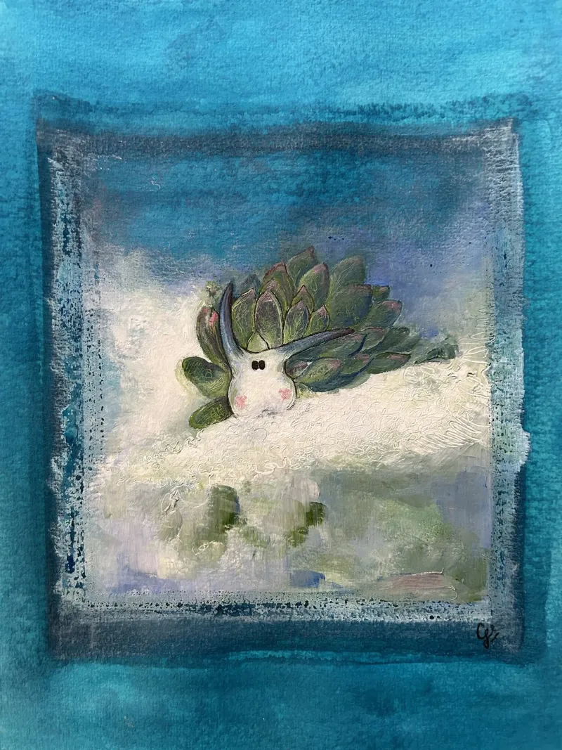 Mouton de mer carta hahnemühle da Cécile Jeanne