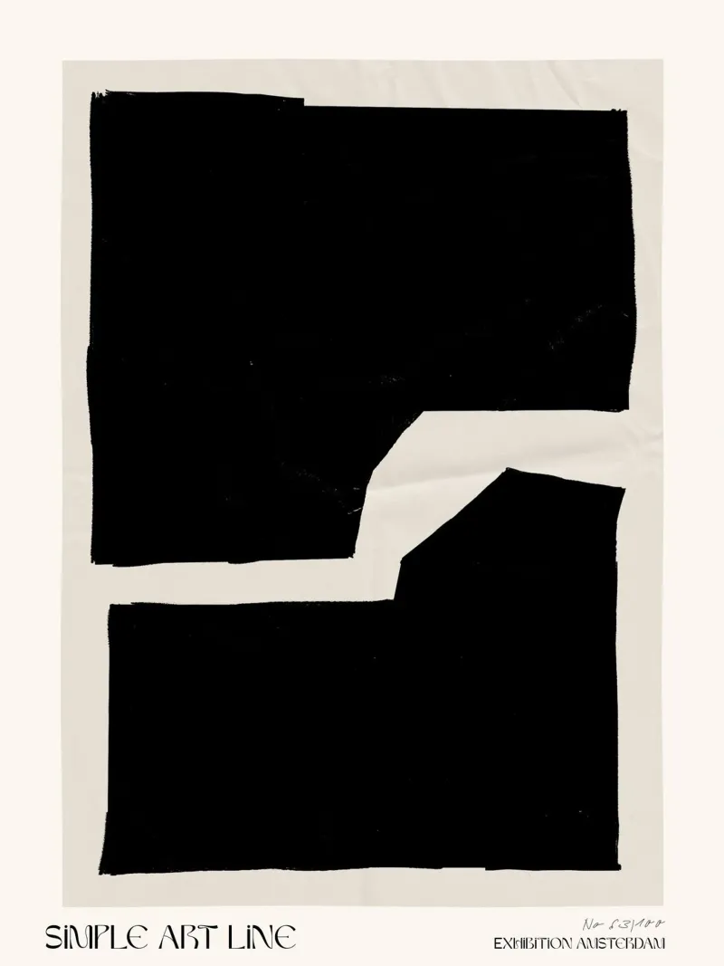 Simple Art Line No 57 pannello forex da treechild