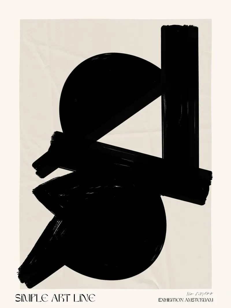 Simple Art Line No 56 pannello forex da treechild
