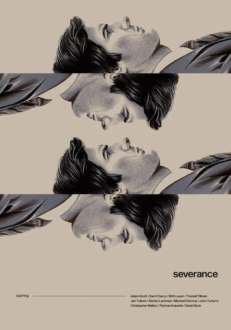 Severance poster da Attaboy Dsgn