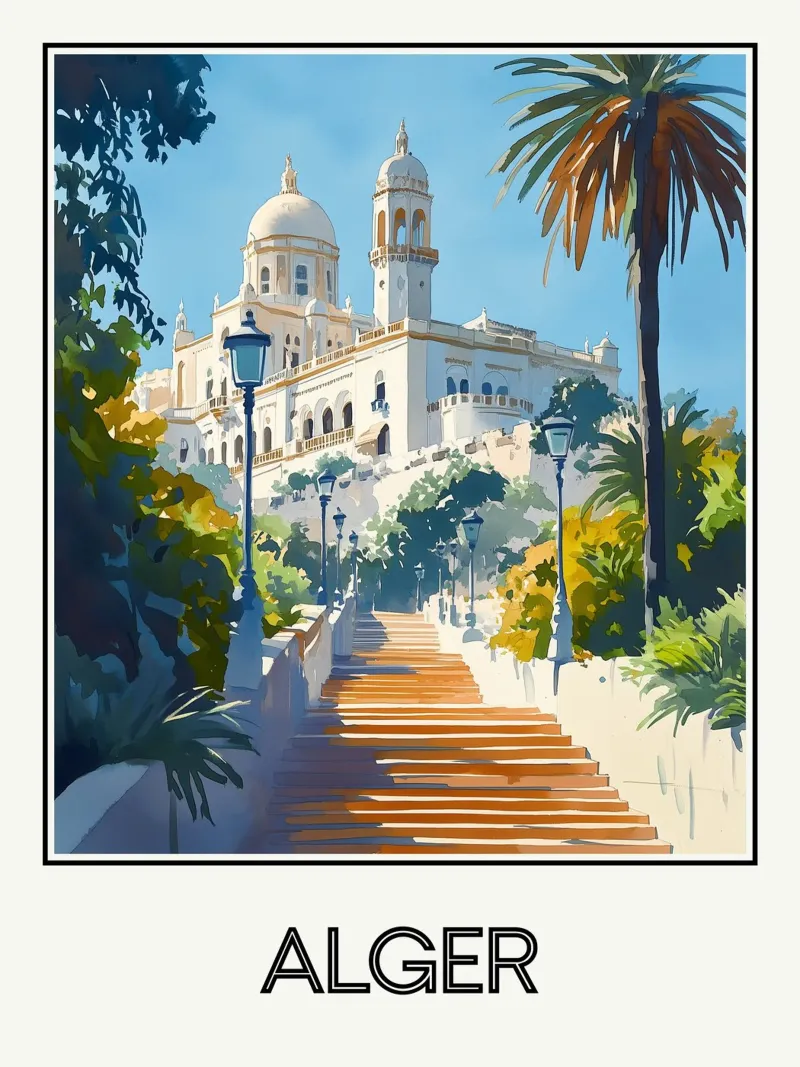 Alger poster da Frame the World