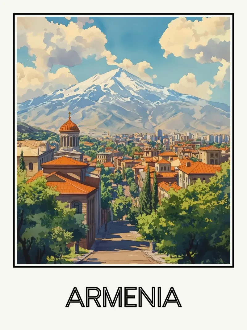 Armenia plexiglass da Frame the World