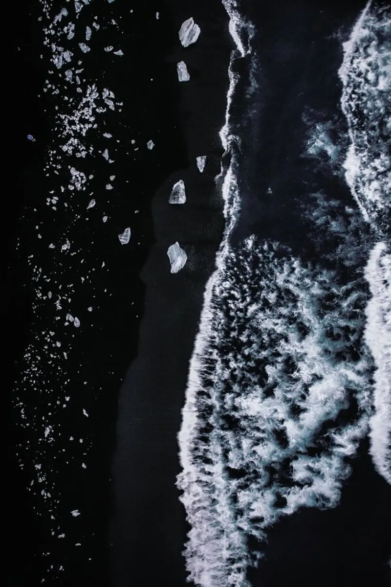 Diamond Beach 1 pellicola backlit da Airpixels