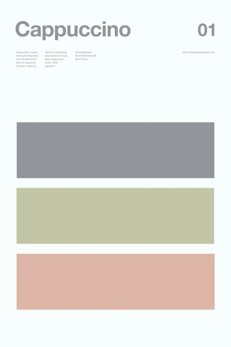 Cappuccino poster da Nick Barclay