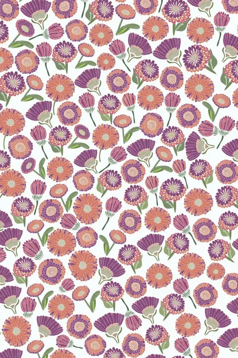 Pretty Florals canvas by Pom Graphic Design