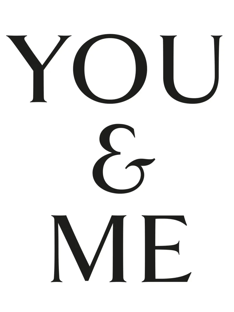 TU E ME pellicola backlit da Katja Stehle Design