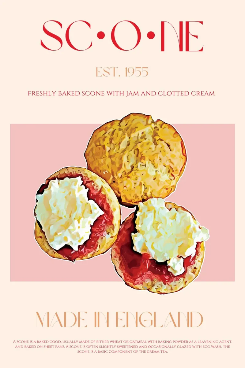 Scone Print poster da KOKRPrints