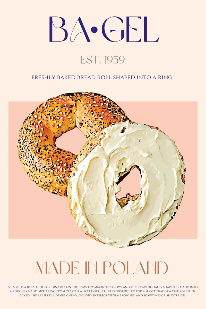 Stampa Bagel carta hahnemühle da KOKRPrints