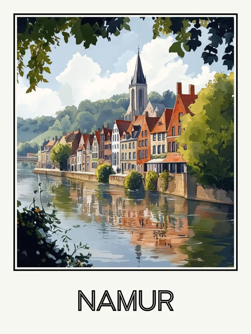 Namur carta hahnemühle da Frame the World