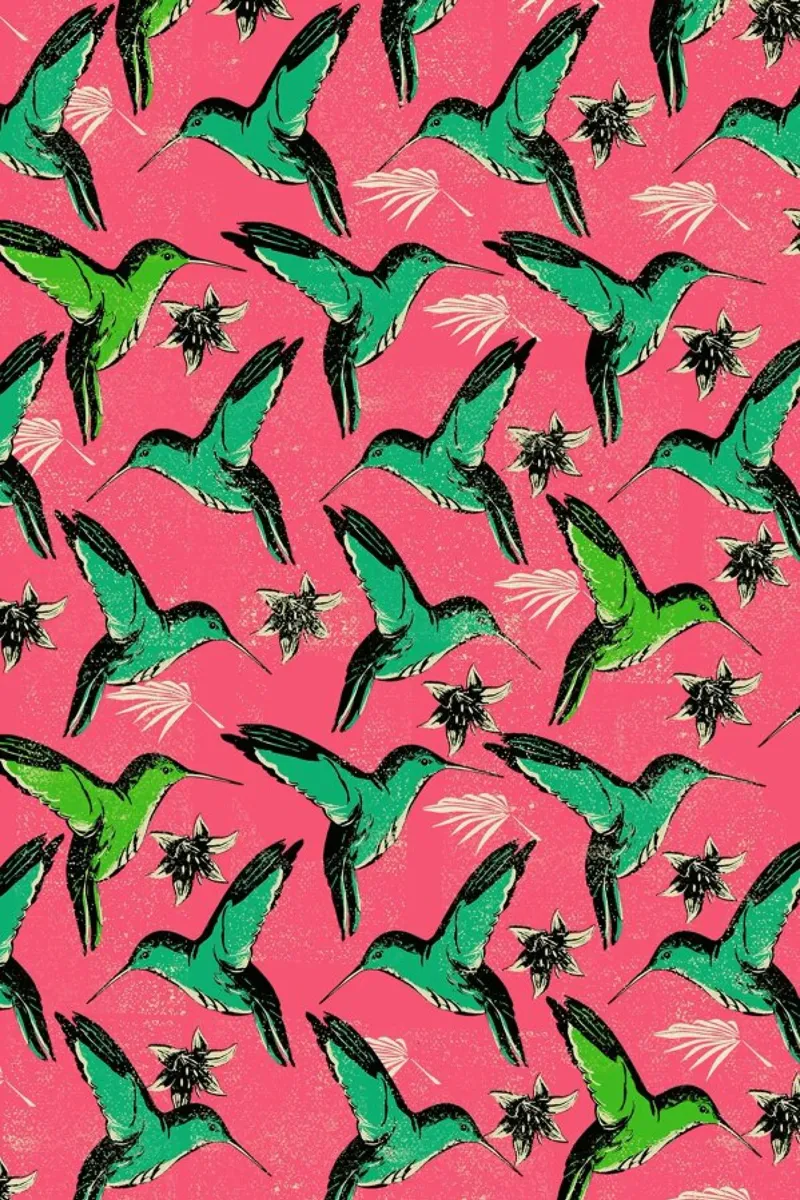 Humming Birds hahnemühle by Rocket68