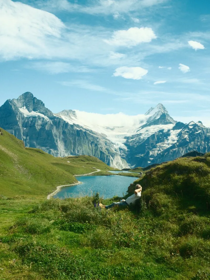 Serenity in the Swiss Alps alluminio dibond da FujiSwiss
