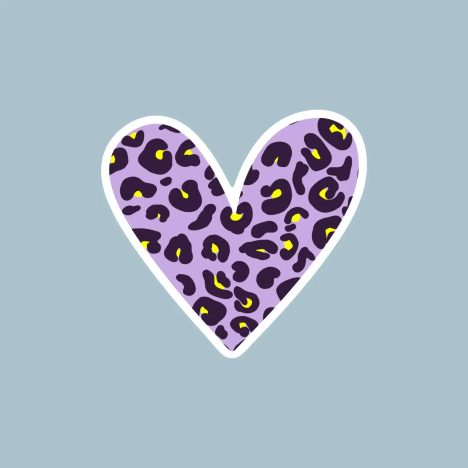 WILD AT HEART canvas by LAUSEMIA DESIGN STUDIO