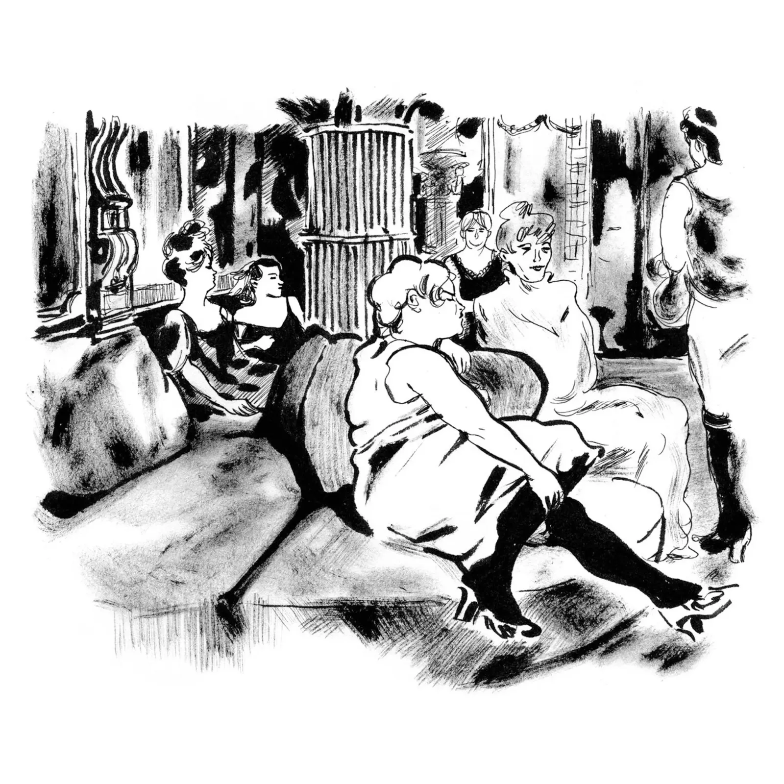 D'après Lautrec plexiglass da Humphrey VIDAL