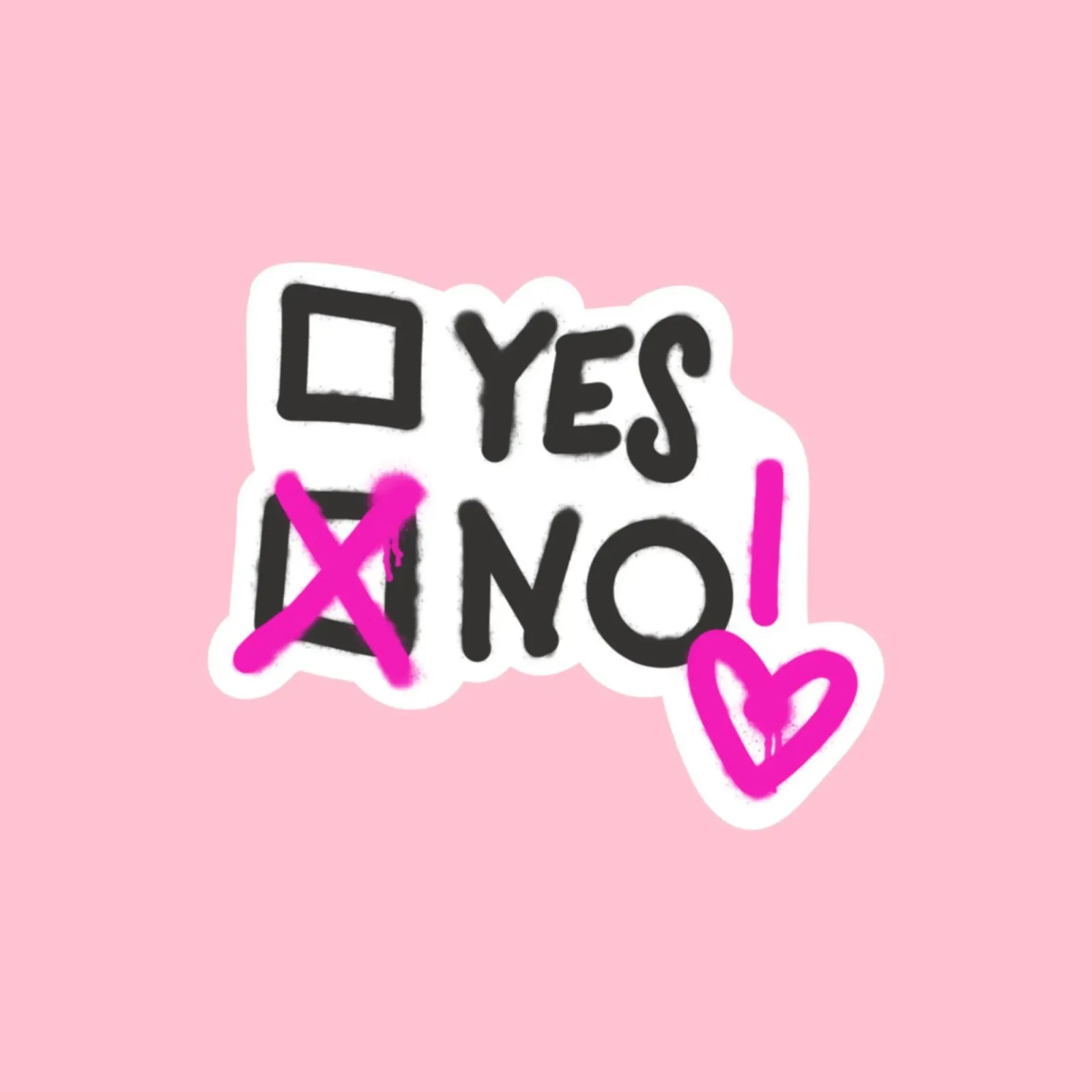 SAY NO! pellicola backlit da LAUSEMIA DESIGN STUDIO