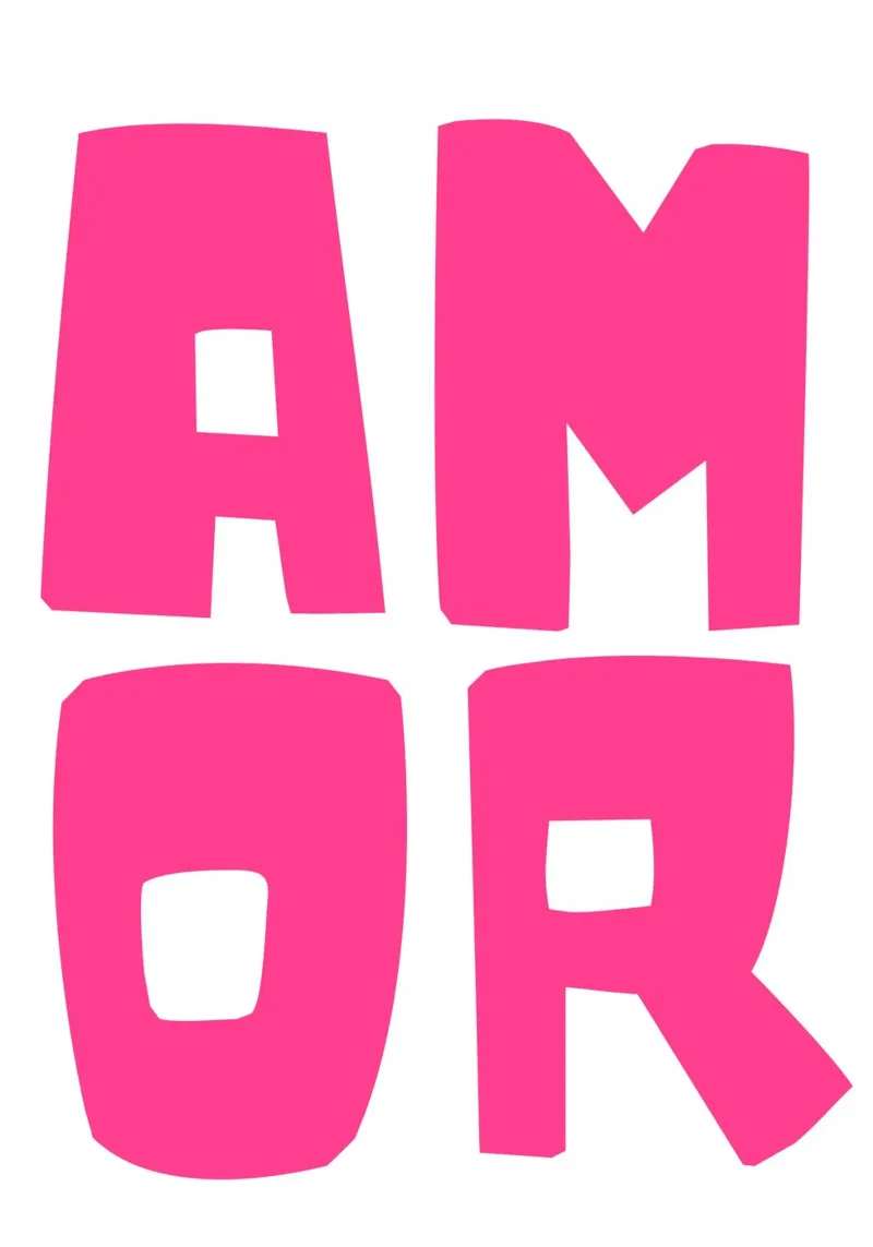 AMOR alluminio dibond da Idées & Création