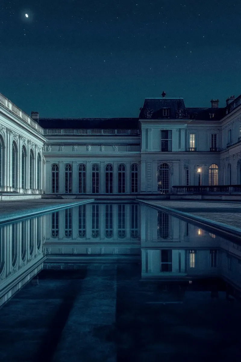 Riflessi notturni di Versailles pellicola backlit da By Night