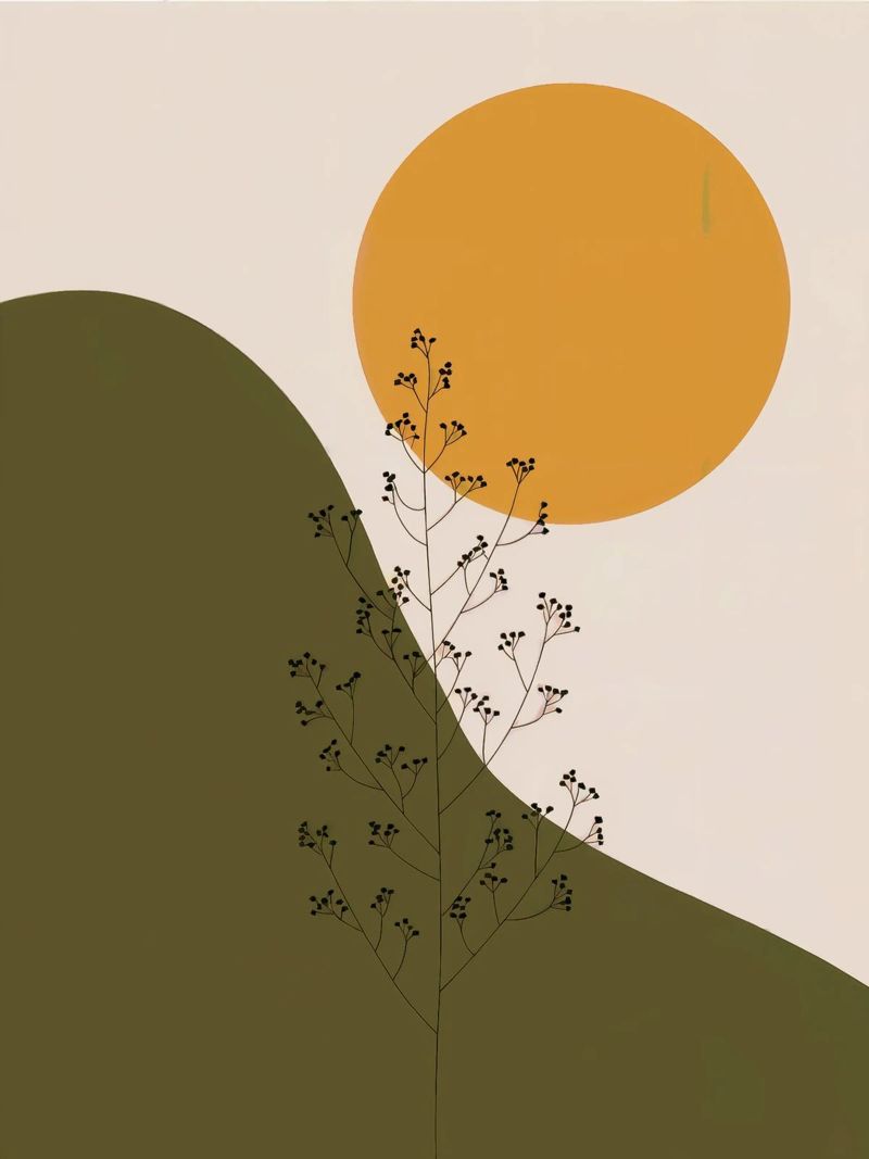 Tree In The Sun poster by logic