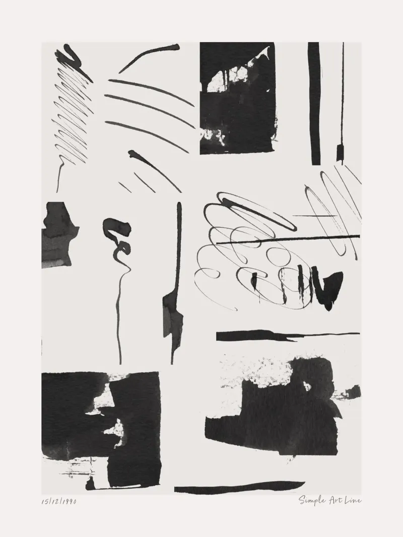 Simple Art Line No 71 carta hahnemühle da treechild