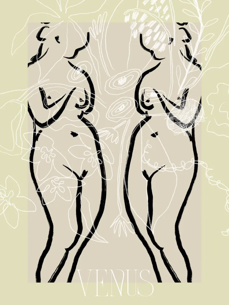 Venus No 4 plexiglass da treechild