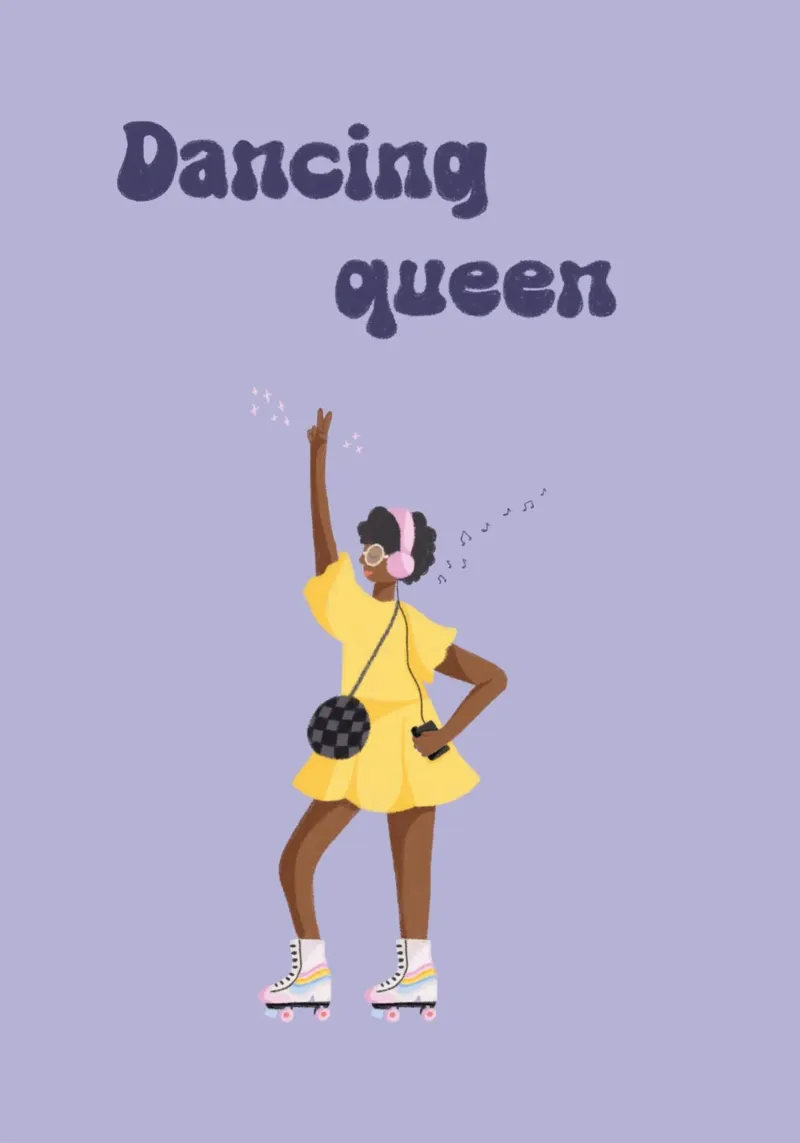 Dancing queen plexiglass da Papergreyy