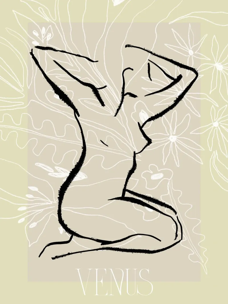 Venus No 2 carta hahnemühle da treechild