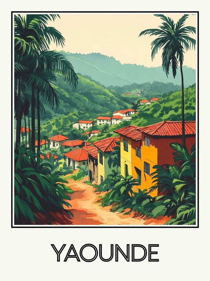 Yaoundé poster da Frame the World