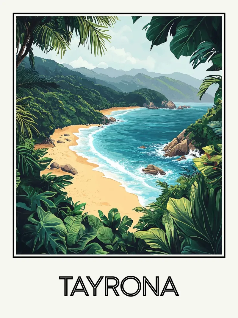 Tayrona carta hahnemühle da Frame the World